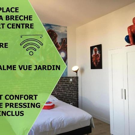 Le Marvel Centre La Breche Wifi Vue Jardin Appartement Niort Buitenkant foto